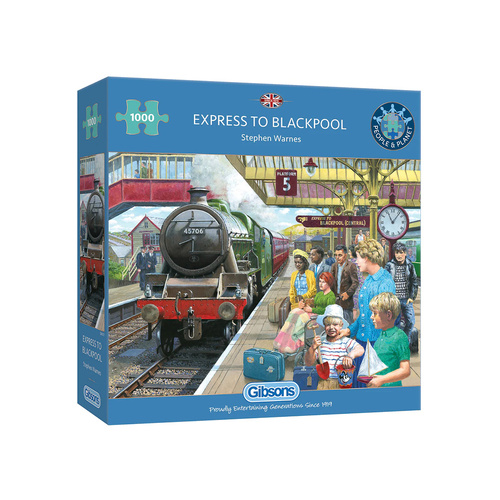 Gibsons Express to Blackpool Jigsaw Puzzle 1000 Pieces (GIB063578)