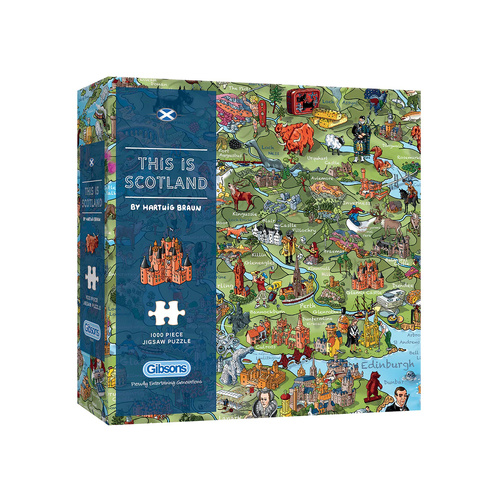 Gibsons This is Scotland Jigsaw Puzzle 1000 Pieces (GIB063608)