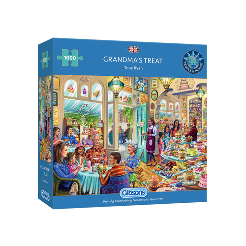 Gibsons Grandmas Treats Jigsaw Puzzle 1000 Pieces (GIB063639)