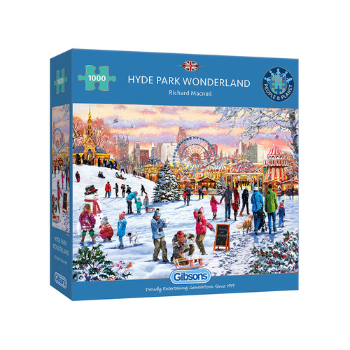 Gibsons Hyde Park Wonderland Jigsaw Puzzle 1000 Pieces (GIB063721)