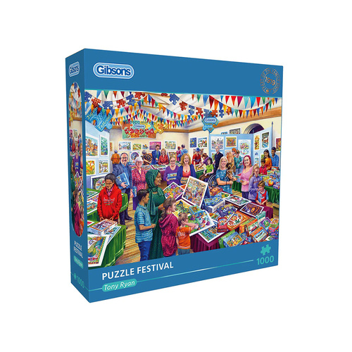 Gibsons Puzzle Festival Jigsaw Puzzle 1000 Pieces (GIB064001)