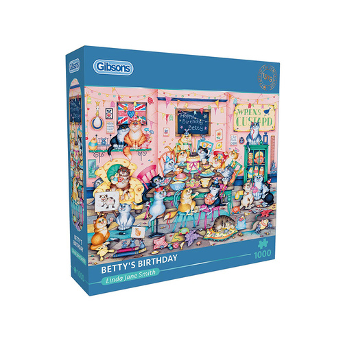 Gibsons Bettys Birthday Jigsaw Puzzle 1000 Pieces (GIB064032)