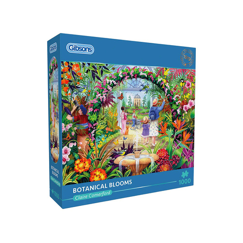 Gibsons Botanical Blooms Jigsaw Puzzle 1000 Pieces (GIB064056)