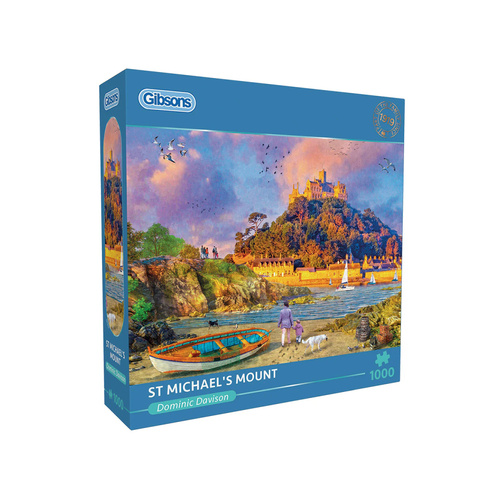Gibsons St Michaels Mount Jigsaw Puzzle 1000 Pieces (GIB064100)