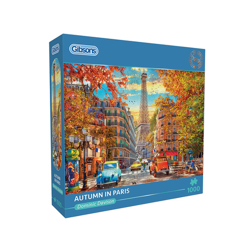 Gibsons Autumn in Paris Jigsaw Puzzle 1000 Pieces (GIB064155)