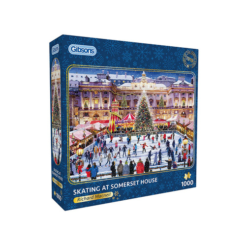 Gibsons Skating at Somerset House Jigsaw Puzzle 1000 Pieces (GIB064193)