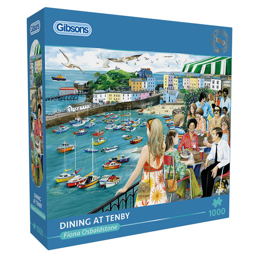 Gibsons Dining at Tenby Jigsaw Puzzle 1000 Pieces