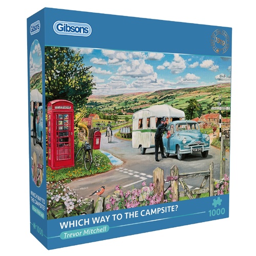 Gibsons Which Way to Campsite? Jigsaw Puzzle 1000 Pieces