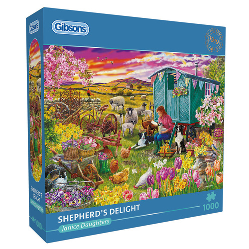 Gibsons Shepherd's Delight Jigsaw Puzzle 1000 Pieces