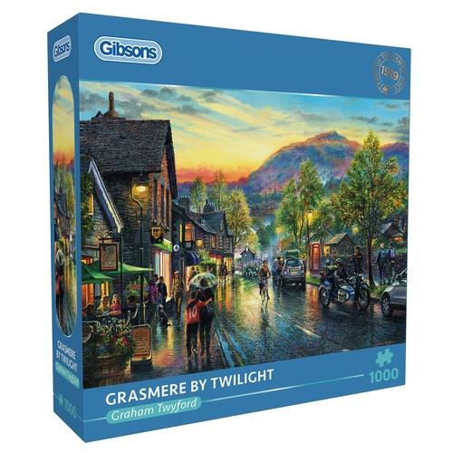 Gibsons Grasmere by Twilight Jigsaw Puzzle 1000 Pieces
