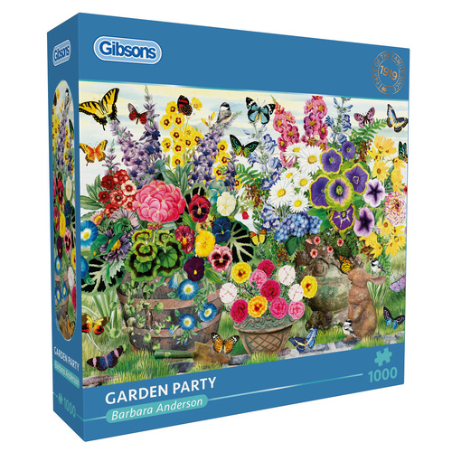 Gibsons Garden Party by Barbara Anderson Jigsaw Puzzle 1000 Pieces