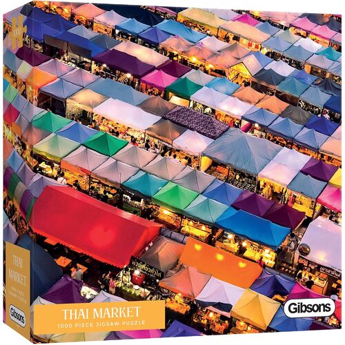 Gibsons Thai Market Adult Jigsaw Puzzle 1000 Pieces (GIB066111)