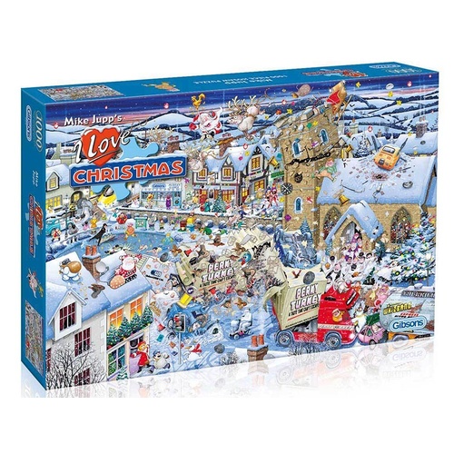 I Love Christmas Mike Jupp's 1000pcs (GIB070132)