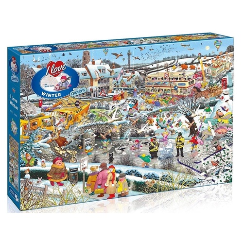 I Love Winter Muke Jupp's 1000pcs (GIB070569)