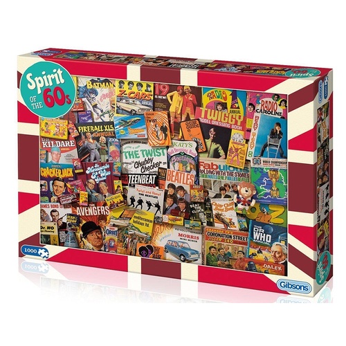 Spirit of The 60s 1000pcs (GIB070828)