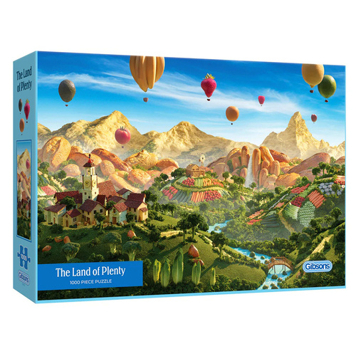 Gibsons The Land of Plenty Jigsaw Puzzle 1000 Pieces (GIB071290)