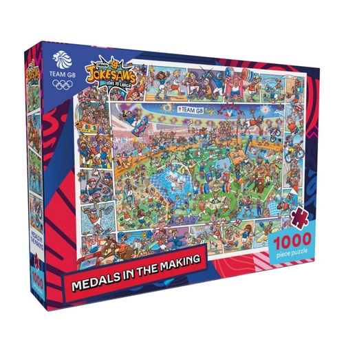 Gibsons Jokesaws Medals Jigsaw Puzzle 1000 Pieces