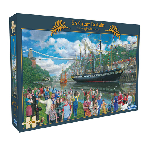 Gibsons SS Great Britain Jigsaw Puzzle 1000 Pieces