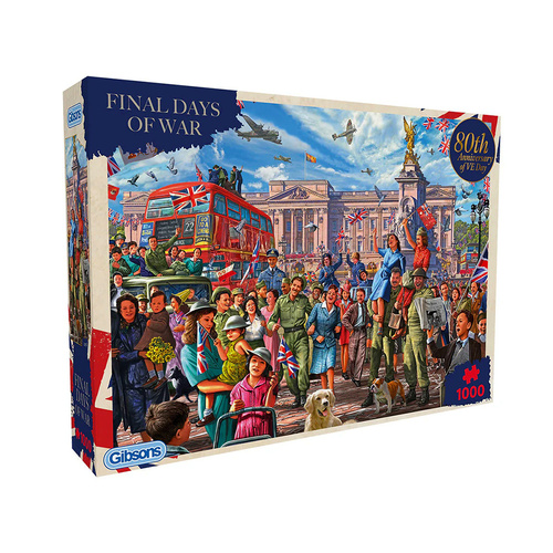 Gibsons Final Days of War Jigsaw Puzzle 1000 Pieces (GIB071535)
