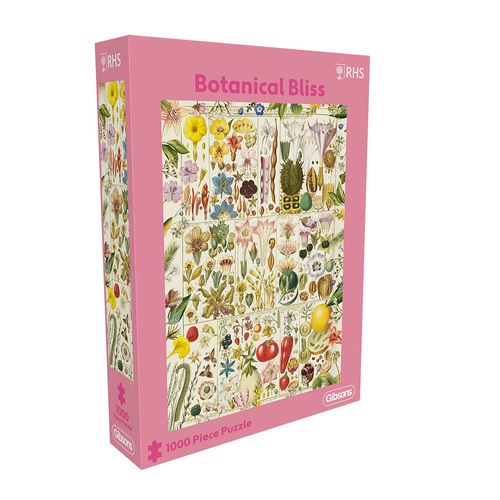Gibsons RHS Botanical Bliss Jigsaw Puzzle 1000 Pieces