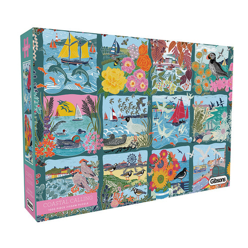 Gibsons Coastal Calling Jigsaw Puzzle 1000 Pieces