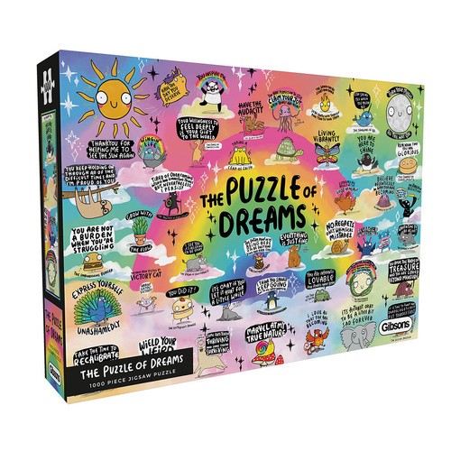 Gibsons The Puzzle of Dreams Jigsaw Puzzle 1000 Pieces