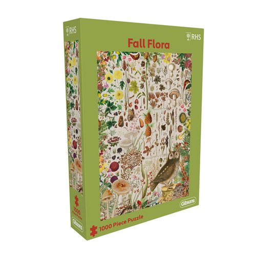 Gibsons RHS Fall Flora Jigsaw Puzzle 1000 Pieces