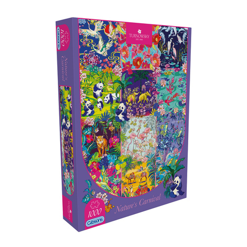 Gibsons House of Turnowsky: Nature's Carnival Jigsaw Puzzle 1000 Pieces