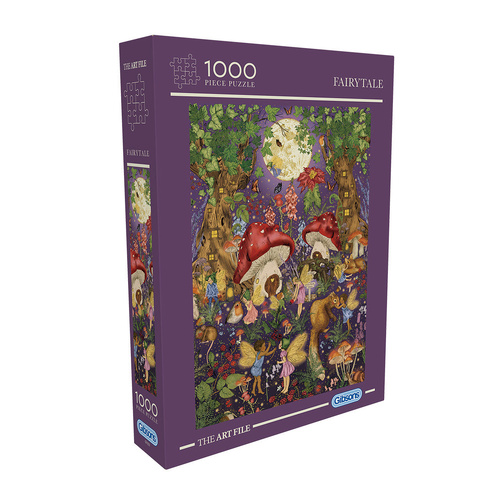 Gibsons The Art File: Fairytale Jigsaw Puzzle 1000 Pieces