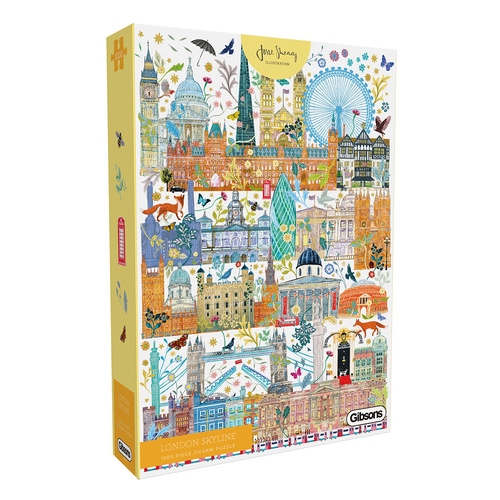 Gibsons London Skyline Jigsaw Puzzle 1000 Pieces