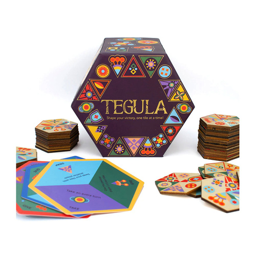 Gibsons Tegula Family Board Game 2-6 Players Ages 8+ (GIB090352)