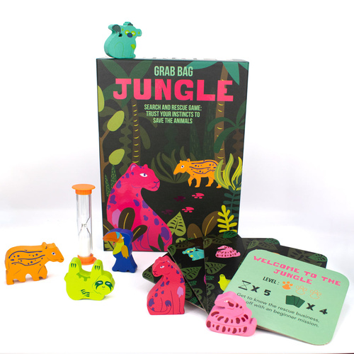 Gibsons Grab Bag: Jungle Search & Rescue Family Game 1+ Players