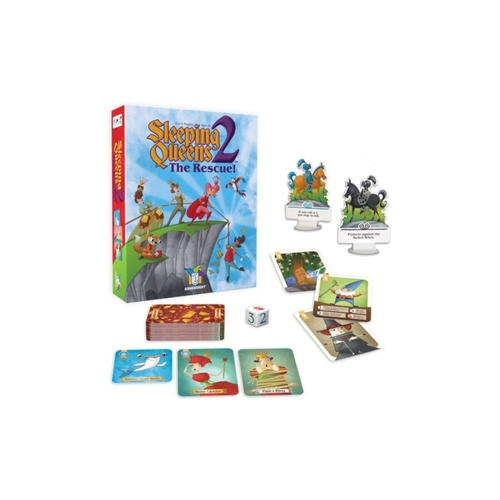 Gamewright Sleeping Queens 2 The Rescue! Board Game 2-5 Players Ages 8+