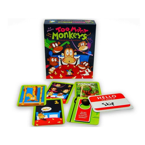 TOO MANY MONKEYS Card Game (GWI241)