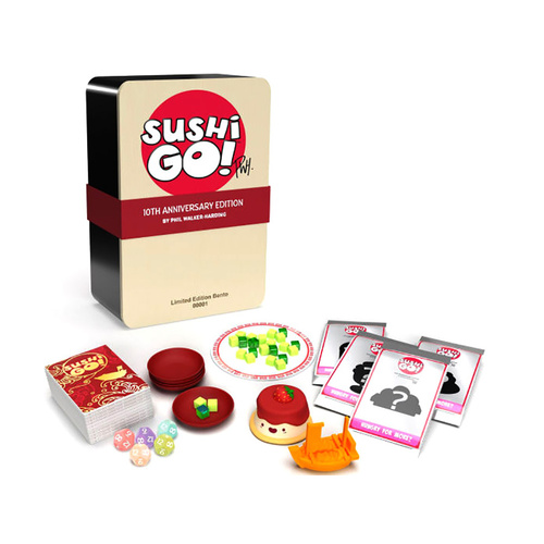Gamewright Sushi Go! 10th Anniversary Bento Box Card Game (GWI249T)