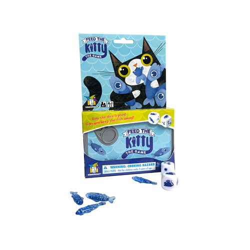 Gamewright Feed the Kitty Hang-Sell 2-5 Players Ages 4+ (GWI6101)