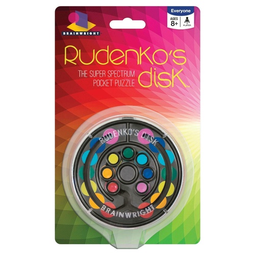 Rudenko's Disk Pocket Puzzle Coloured Dots (GWI8004)