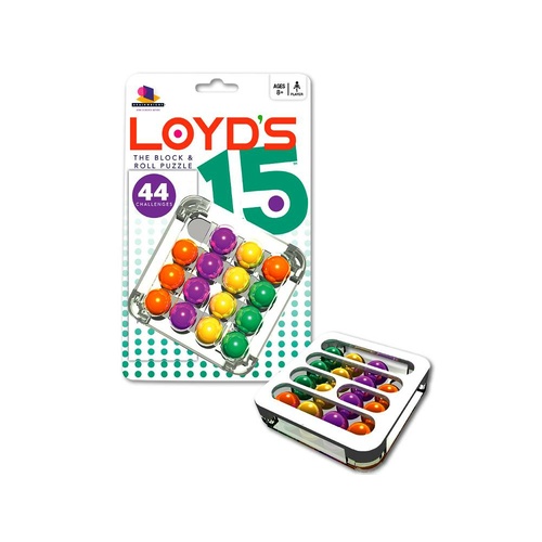 Loyd's 15 Block & Roll Puzzle Braignwright (GWI8010)