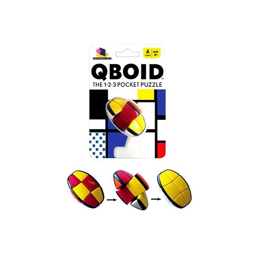 Qboid The 1-2-3 Pocket Twisty Puzzle (GWI8011)