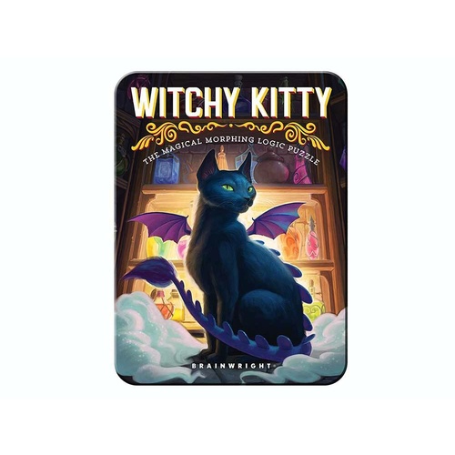 Witchy Kitty Puzzle Logic Puzzle in Tin (GWI8207)