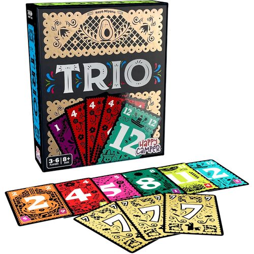 Happy Camper Trio Clever Card Game 3-6 Players Ages 8+ (GWI873)