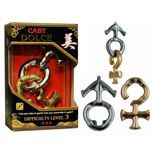 HANAYAMA L3 CAST PUZZLE DOLCE (HAN90006)