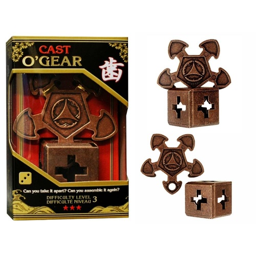 HANAYAMA L3 CAST PUZZLE O'GEAR (HAN90008)