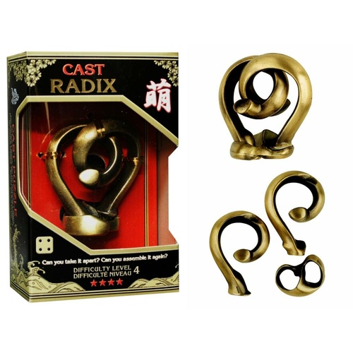 HANAYAMA L4 CAST PUZZLE RADIX (HAN90009)