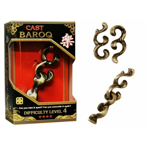 HANAYAMA L4 CAST PUZZLE BAROQ (HAN90012)