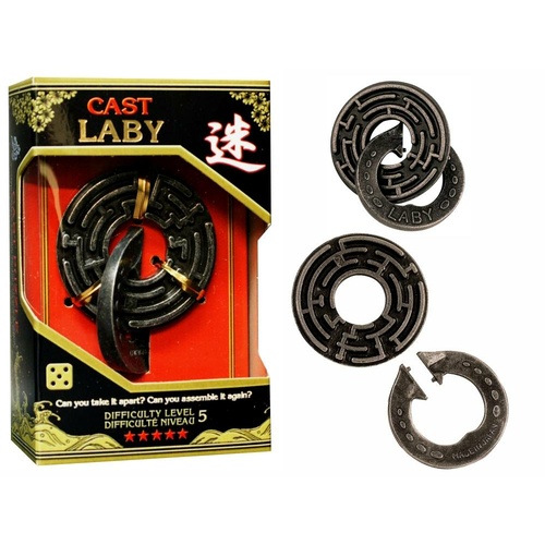 HANAYAMA L5 CAST PUZZLE LABY (HAN90015)