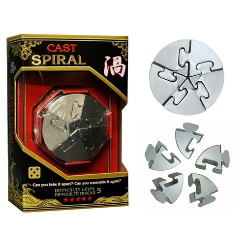 HANAYAMA L5 CAST PUZZLE SPIRAL (HAN90016)