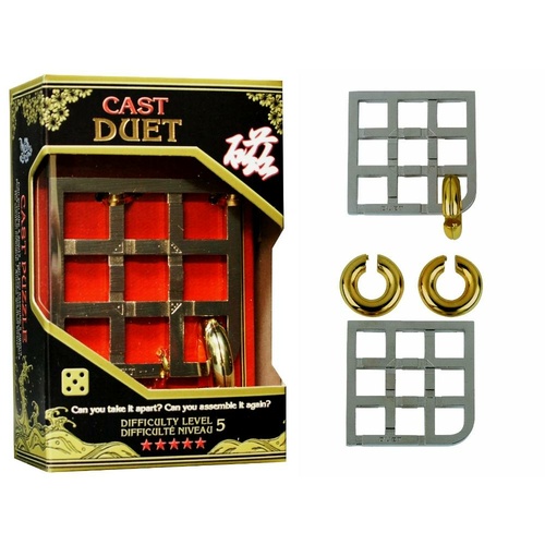 HANAYAMA L5 CAST PUZZLE DUET (HAN90021)