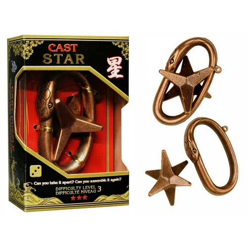 HANAYAMA L3 CAST PUZZLE STAR (HAN90023)