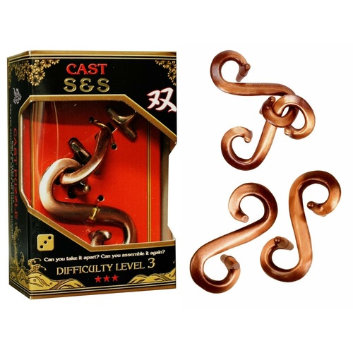 HANAYAMA L3 CAST PUZZLE S&S (HAN90028)